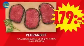 ICA Maxi Pepparbiff erbjuda