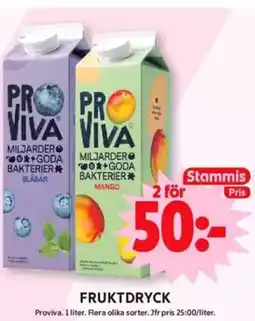 ICA Maxi Fruktdryck erbjuda