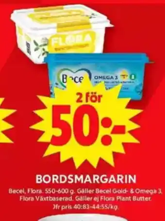 ICA Maxi Bordsmargarin erbjuda