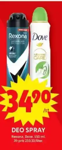 ICA Maxi Deo spray erbjuda