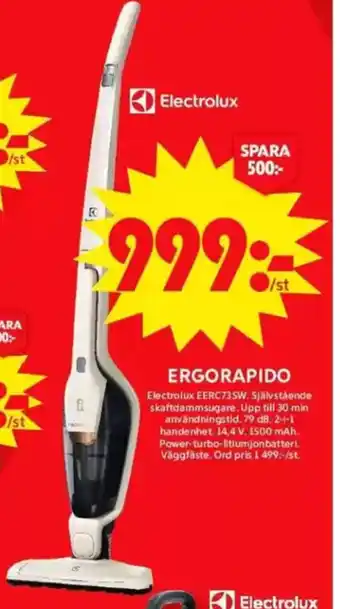 ICA Maxi Ergorapido erbjuda