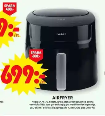 ICA Maxi Airfryer erbjuda