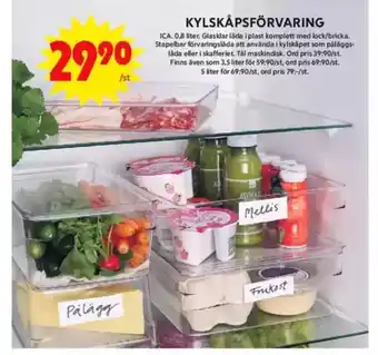 ICA Maxi Kylskåpsförvaring erbjuda