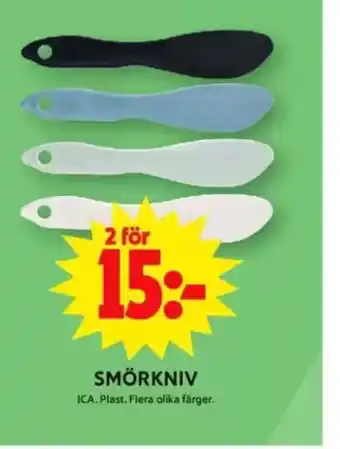 ICA Maxi Smörkniv erbjuda