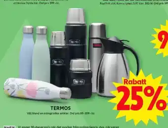 ICA Maxi Thermos erbjuda