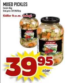 Din Mat MIXED PICKLES erbjuda