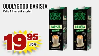 Din Mat ODDLYGOOD BARISTA erbjuda