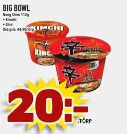 Din Mat BIG BOWL erbjuda