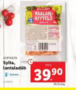 Lidl KARTANON Sylta, lantaladȧb erbjuda