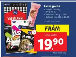 Lidl FAZER godis erbjuda