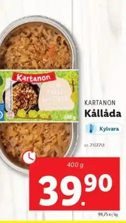 Lidl KARTANON Kållåda erbjuda