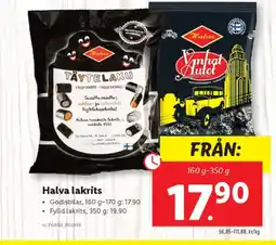 Lidl Halva lakrits erbjuda