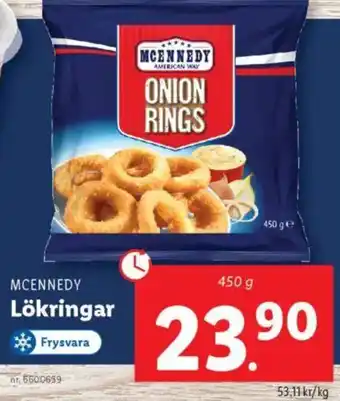 Lidl MCENNEDY Lökringar erbjuda