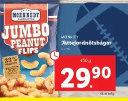 Lidl MCENNEDY Jättejordnötsbag erbjuda