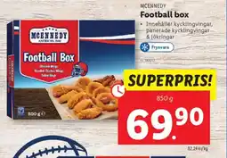 Lidl MCENNEDY Football box erbjuda