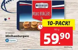 Lidl MCENNEDY Minihamburgare erbjuda