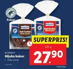 Lidl MCENNEDY Mjuka kakor erbjuda