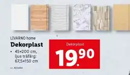 Lidl LIVARNO HOME Dekorplast erbjuda