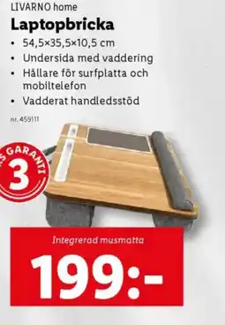 Lidl LIVARNO HOME Laptopbricka erbjuda