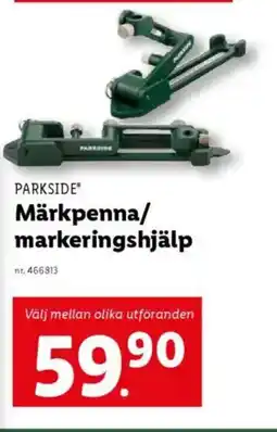 Lidl PARKSIDE Märkpenna/ markeringshjälp erbjuda