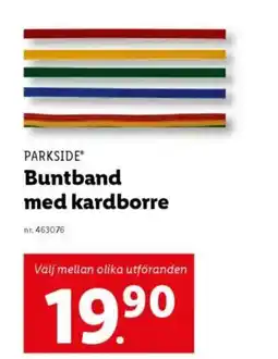 Lidl PARKSIDE Buntband med kardborre erbjuda