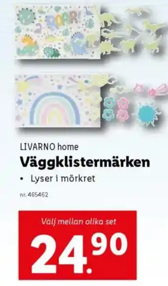 Lidl LIVARNO HOME Väggklistermärken erbjuda