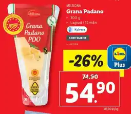 Lidl MILBONA Grana Padano erbjuda