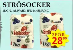 Matmixen ALWAID Strösocker erbjuda