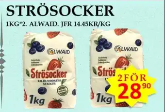 Matmixen ALWAID Strösocker erbjuda