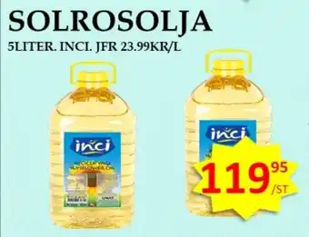 Matmixen INCI Solrosolja erbjuda