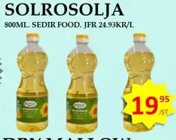 Matmixen SEDIR FOOD Solrosolja erbjuda