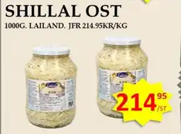 Matmixen LAILAND Shillal ost erbjuda