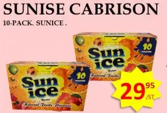 Matmixen SUNICE Sunise cabrison erbjuda