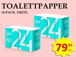 Matmixen GRITE Toalettpapper erbjuda