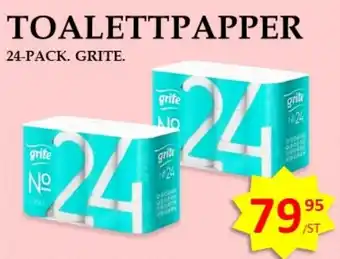 Matmixen GRITE Toalettpapper erbjuda