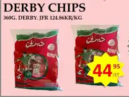 Matmixen DERBY Chips erbjuda