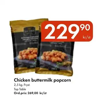 Snabbgross Chicken buttermilk popcorn erbjuda