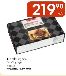 Snabbgross GASTRINO Hamburgare erbjuda