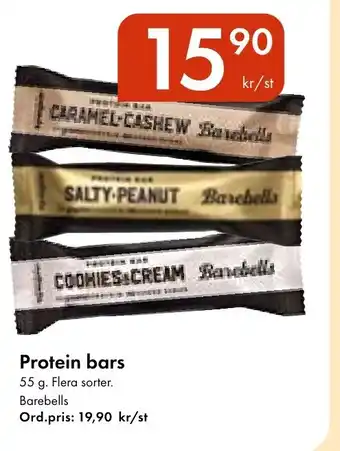 Snabbgross BAREBELLS Protein bars erbjuda