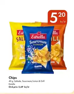 Snabbgross ESTRELLA Chips erbjuda