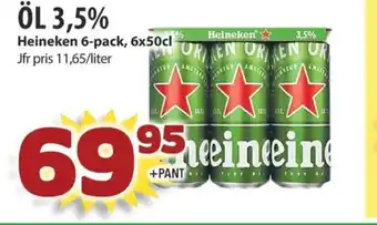 Matvärlden Tensta Ol 3.5% Heineken erbjuda