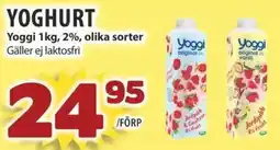 Matvärlden Tensta YOGGI Yoghurt erbjuda