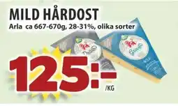 Matvärlden Tensta ARLA Mild hårdost erbjuda