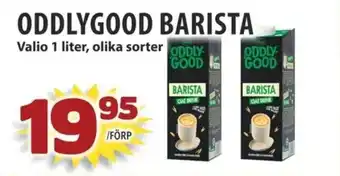 Matvärlden Tensta VALIO Oddlygood barista erbjuda