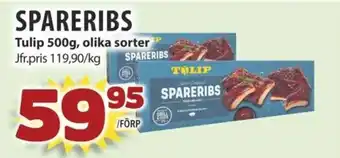 Matvärlden Tensta TULIP Spareribs erbjuda