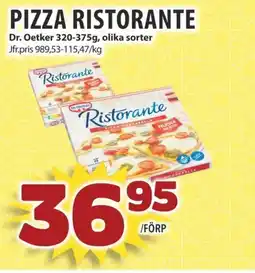 Matvärlden Tensta DR. OETKER Pizza ristorante erbjuda