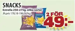 Matvärlden Tensta ESTRELLA Snacks erbjuda