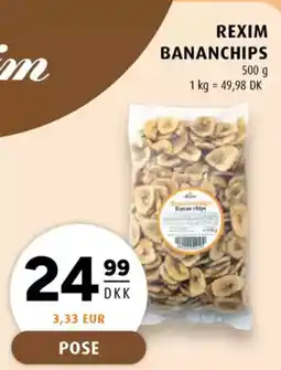 Scandinavian Park Rexim bananchips erbjuda