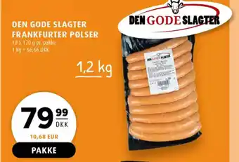 Scandinavian Park Den gode slagter frankfurter pølser erbjuda