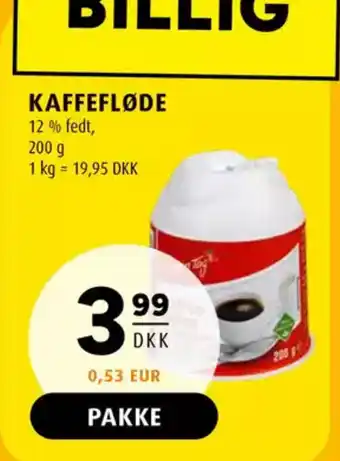 Scandinavian Park Kaffefløde 12 % fedt, erbjuda